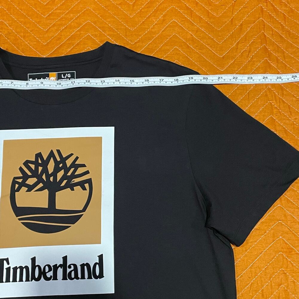 Timberland Square Stack Logo Tee - Picture 3 of 7
